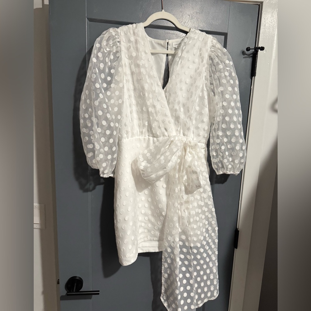 Bridal mini dress